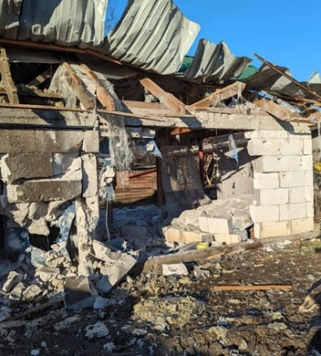По Запорожской области враг нанес 134 удара: погибли 2 человека, ранена 76-летняя жительница Орехова