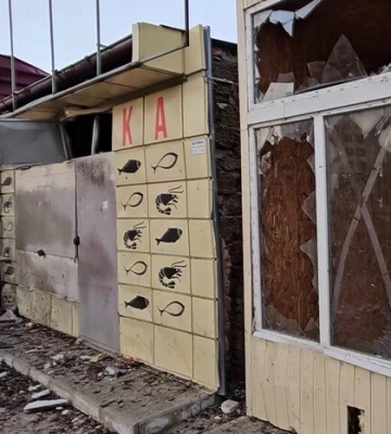 Ворог уночі обстріляв Дніпровський район Херсона