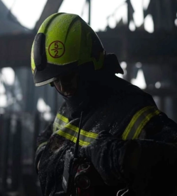 Ракетна атака 2 січня: у Подільському районі столиці ліквідували пожежу на складах