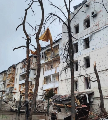 Более 60 домов в Харькове повреждены за два дня из-за обстрелов