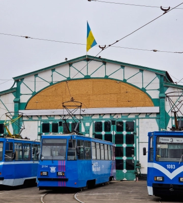 Миколаївський трамвай святкує своє 109-річчя