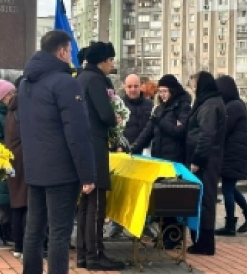 У Южному попрощалися із загиблим на Херсонщині воїном