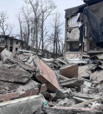 Одна людина загинула й одна зазнала поранень унаслідок ракетних ударів РФ по Авдіївці. ФОТОрепортаж