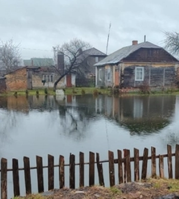Аномальний січень: городи волинян перетворилися на ставки 