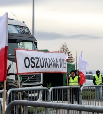 Польські фермери знов заблокують кордон з Україною 4 січня
