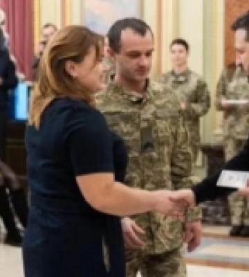 Прикордоннику з Рівненщини вручили сертифікат на квартиру у Києві