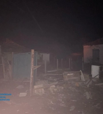 Четверо поранених - правоохоронці розслідують факт обстрілу окупантами цивільних громадян