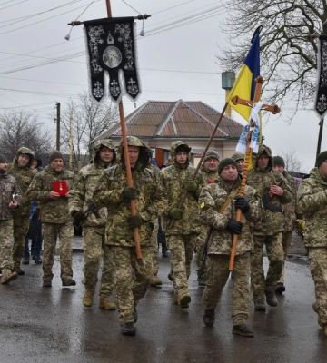 На Рівненщині поховали сапера (ФОТО)