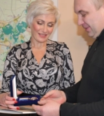 Директорка «Берегівського професійного ліцею сфери послуг» отримала нагороду «За розвиток Берегівщини»