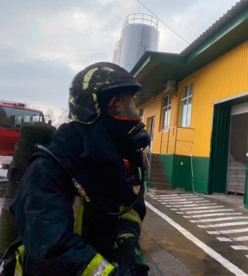 На підприємстві у Каневі виникла пожежа