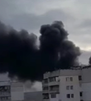 В Каневе вспыхнул завод: появилось видео с места ЧП