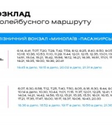 Миколаєвом тепер курсуватиме більше тролейбусів