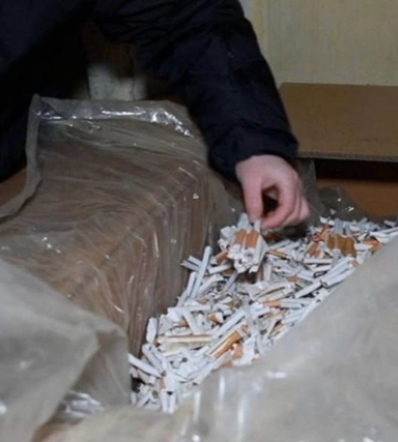 На Черкащині припили діяльність підпільної тютюнової фабрики та вилучили на 20 млн грн продукції