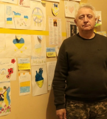 Боєць з Волинської 100-ої бригади пішов на фронт заради своїх дітей і онуків