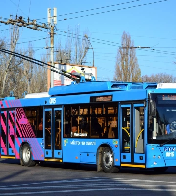 В Миколаєві на маршрути вийдуть додатково сім тролейбусів