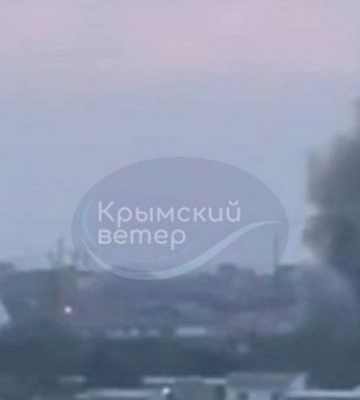 В Крыму &quot;прилет&quot; в воинскую часть - соцсети