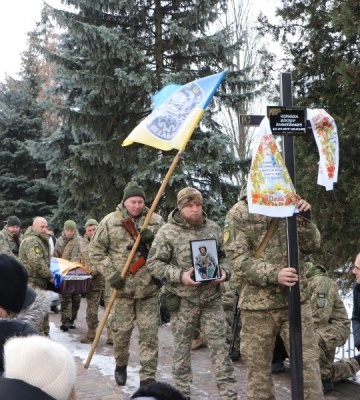 У Полтаві влаштували панахиду за Віктором Чорнухою, який загинув на війні з РФ