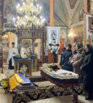 Загинув у переддень Нового року: на Волині попрощалися з полеглим воїном Олексієм Сиротою