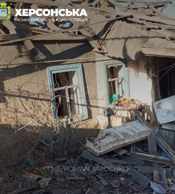 Оккупанты выпустили более 600 снарядов по Херсонщине: убили человека, еще семерых — ранили