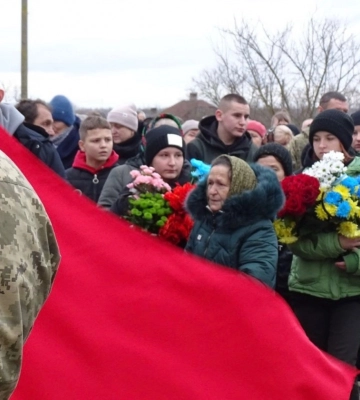 Захищав країну разом з братом: на Волині поховали молодого Героя Василя Коцюбу. Фото