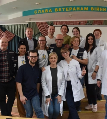 У Рівненському обласному госпіталі працює міжнародна реабілітаційна команда ВООЗ