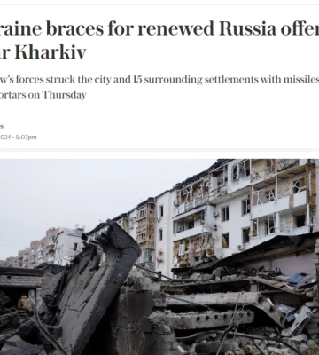 К крупному наступлению РФ готовятся на Харьковщине — The Telegraph назвал даты