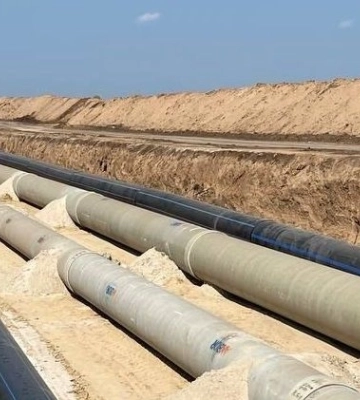 На початку цього року планують завершити будівництво водогону на Дніпропетровщині