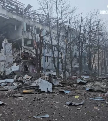 Росіяни атакували трьома «шахедами» модульне містечко на Херсонщині