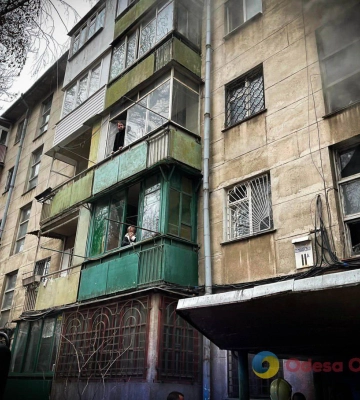 В Одесі на Семінарській гасили пожежу