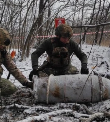 300-кілограмову боєголовку російської ракети виявили на Сумщині