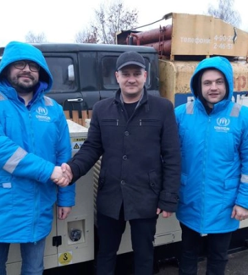Нововолинськ отримав генератори від ООН