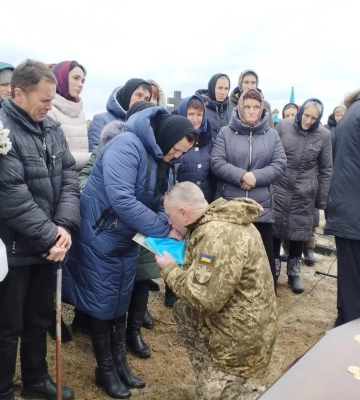 У громаді на Волині попрощаються з воїном Ігорем Байденком