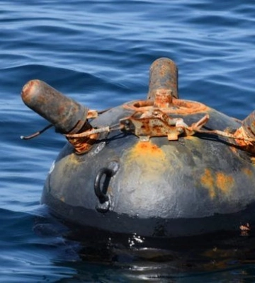 На узбережжі Миколаївщини знищили морську міну