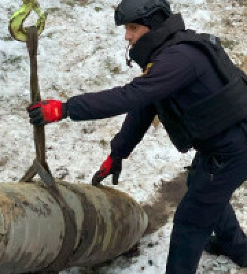 У Шевченківському районі столиці сапери знешкодили бойову частину ракети “Кинджал”