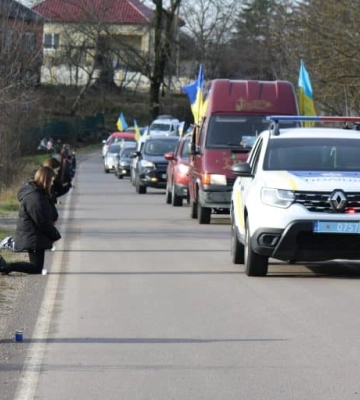 У Білках прощалися із загиблим Героєм