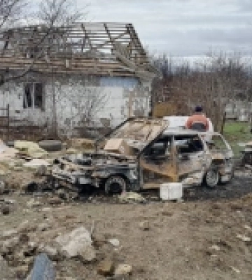 Російська агресія: обстріляно Тягинську громаду, пошкоджено будинки та інфраструктуру