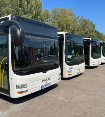 Куди поїдуть автобуси в Рівному, куплені в кредит?