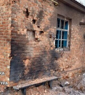 Армія рф вранці обстріляла Вовчанськ на Харківщині, є поранений - прокуратура