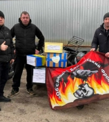 Жителі Одещини передали військовим на фронт мотоцикли