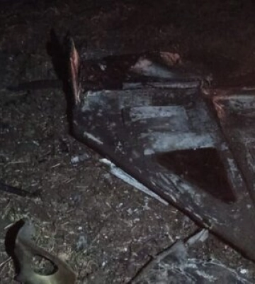 На Кіровоградщині працювала ППО, уламки &quot;Шахеда&quot; пошкодили будинок та ЛЕП