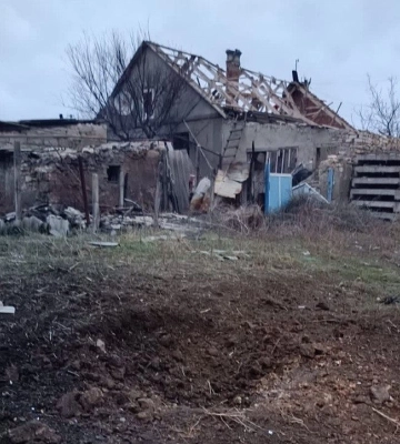 Херсонщина: росіяни атакували з авіації Бериславський район