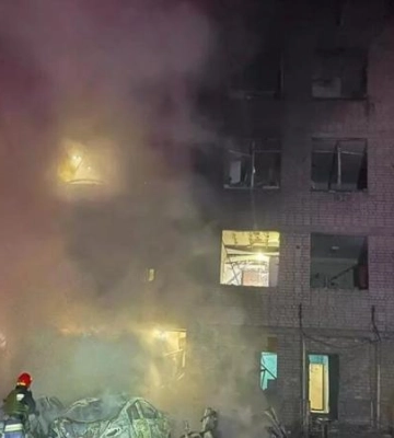 Ввечері ворог завдав удару по Дніпру