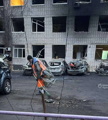 Ввечері ворог завдав удару по Дніпру