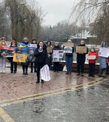 ООН де ти. У Франківську вийшли нагадати про полонених військових