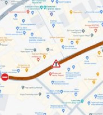 Ужгородців попереджають про обмеження руху автомобілів у центрі міста