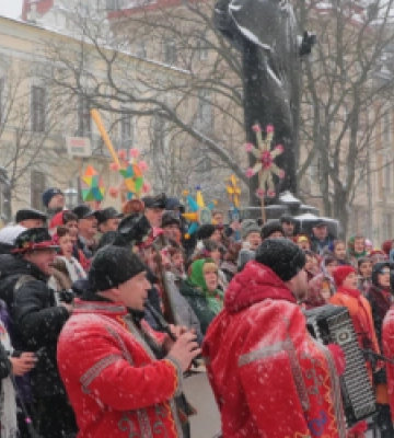 У центрі Львова відбувся фестиваль «Нова радість стала»