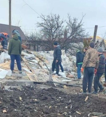 Дрон-камікадзе на Нікополь і збита ракета біля Дніпра: є руйнування