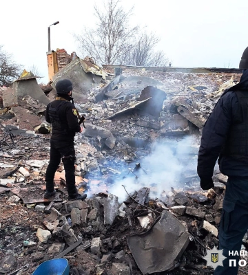 Двоє поліціянтів поранено в Харкові через ракетний удар – ГУНП 