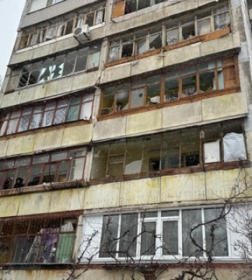 У Запоріжжі внаслідок ракетного удару рф двоє постраждалих, було 5 вибухів - ОВА