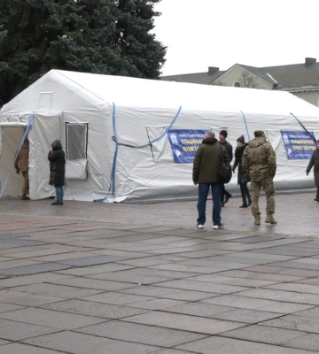 Через погіршення погоди у Рівному запрацювали усі пункти незламності